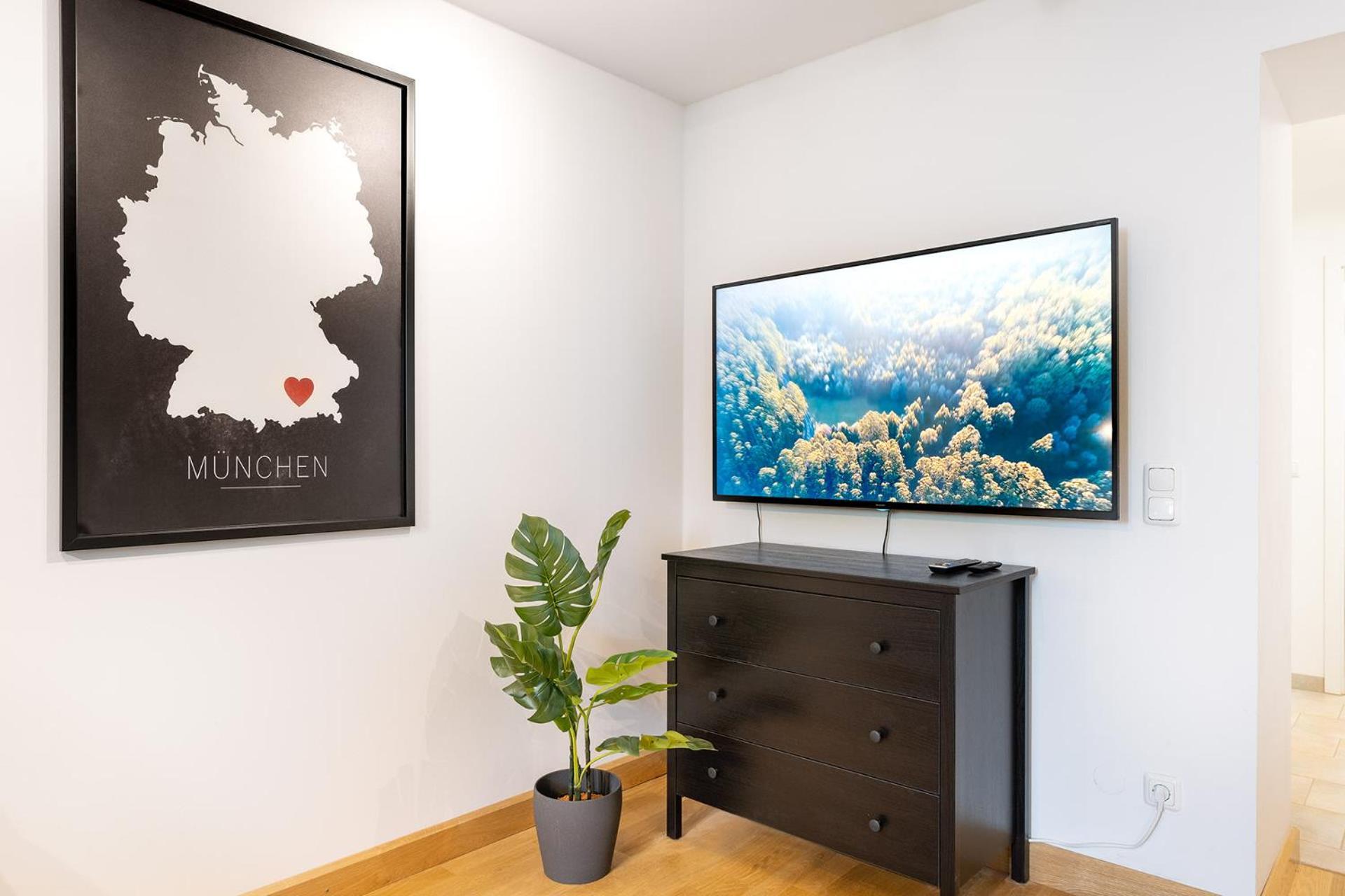 Marienplatz Apartment 2 Bedrooms Living Room Kitchen 뮌헨 외부 사진